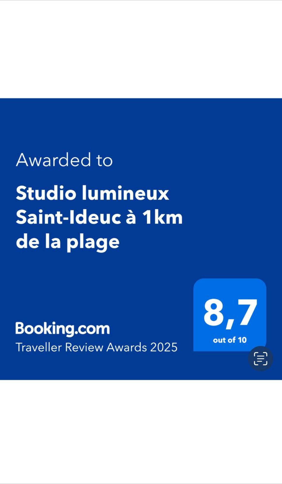 Studio Lumineux Saint-Ideuc A 1Km De La Plage Ngoại thất bức ảnh
